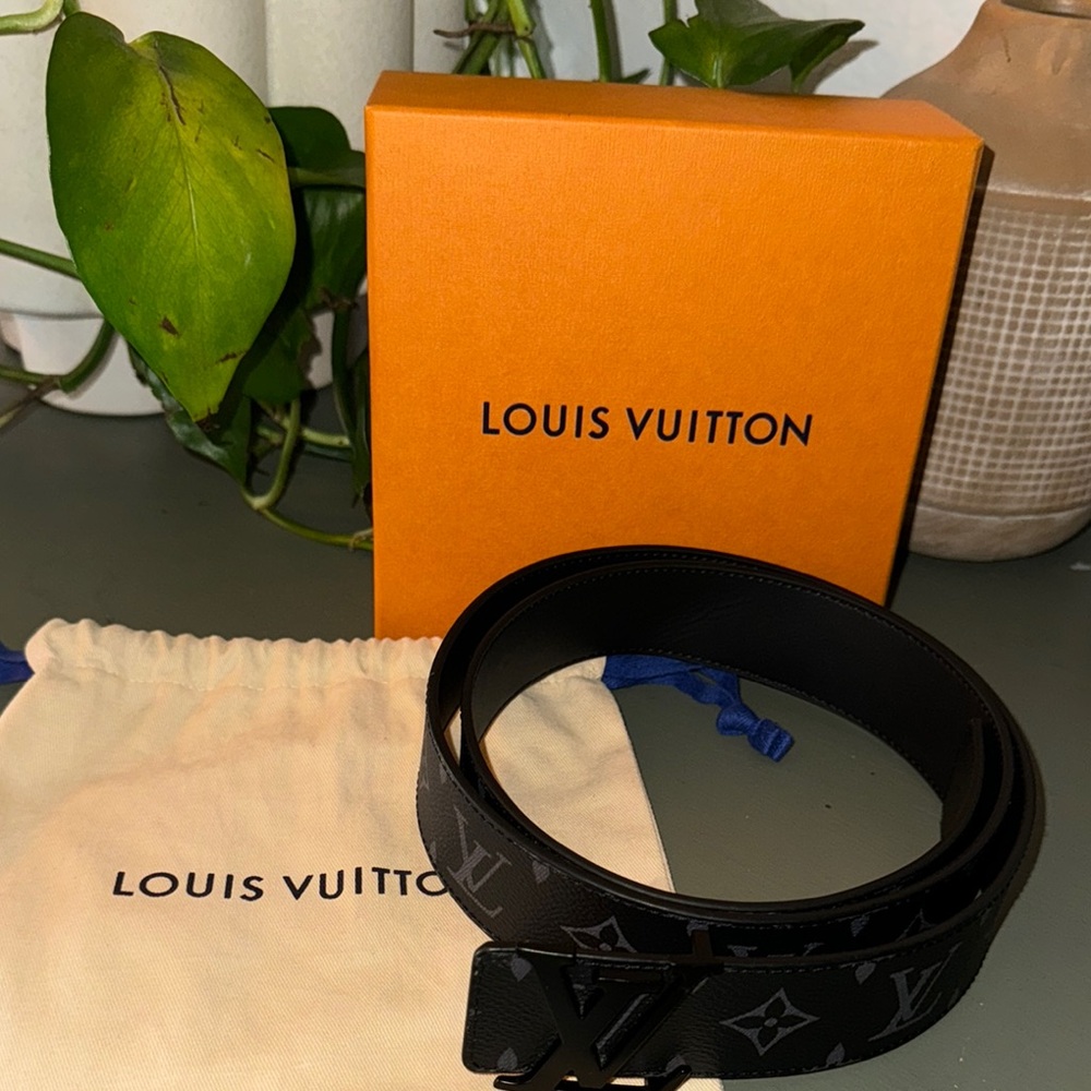 Black Monogram Belt by Louis Vuitton - Picture 4 of 14